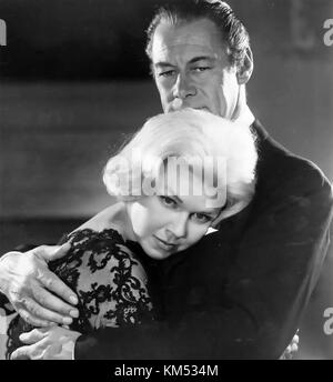 Dentelle de minuit 1960 Universal Pictures film avec Doris Day et Rex Harrison Banque D'Images