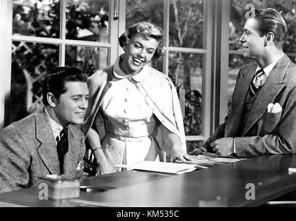 Thé POUR DEUX films Warner Bros de 1950 avec Doris Day Gordon McRae sur piano et Gene Nelson Banque D'Images