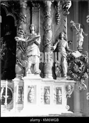 Mariestads Domkyrka est une cathédrale historique située en Suède. Elle est un exemple de l'architecture ecclésiastique suédoise et joue un rôle important dans la vie religieuse et culturelle de la communauté locale. Banque D'Images