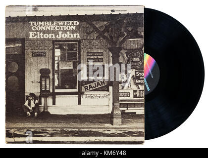 Elton John Tumbleweed Connection album Banque D'Images