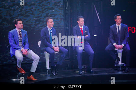 Milan, Italie. 29 nov, 2017. appuyez sur présentation des 21 étapes du Tour d'Italie 2018 Credit : federica manzin/pacific press/Alamy live news Banque D'Images