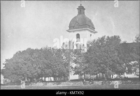 Nora kyrka est une église importante en Suède, enregistrée dans la base de données KMB. Il met en valeur le style architectural et l'importance historique des églises suédoises. Banque D'Images