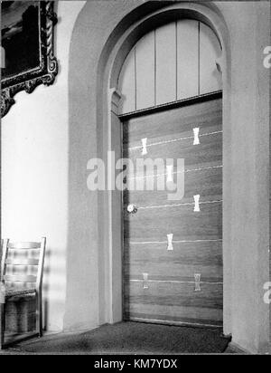 Mariestads Domkyrka (cathédrale de Mariestad) est une église luthérienne située à Mariestad, en Suède. La référence à KMB 16000200162093 indique probablement une photographie cataloguée ou un document de l'église. Banque D'Images