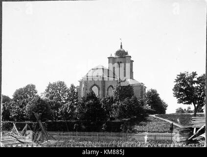 La cathédrale Mariestad (Mariestads Domkyrka) est une église historique de Suède, inscrite au registre KMB du Conseil du patrimoine national suédois. Il a une signification architecturale et culturelle, en particulier en tant que monument religieux. Banque D'Images