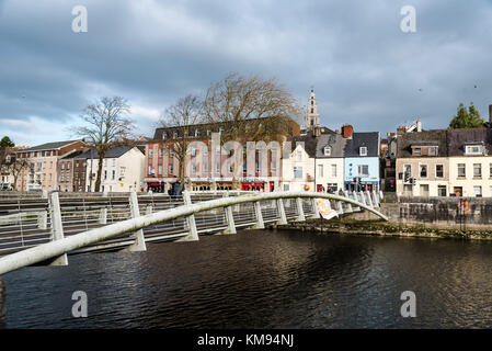 Pont sur la rivière à Cork Banque D'Images