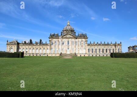 Le château Howard, North Yorkshire, Angleterre Banque D'Images