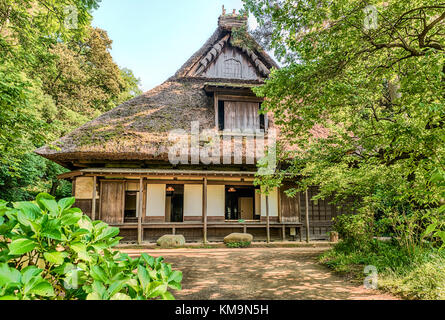 Ancienne résidence familiale Yanohara au Musée en plein air de Sankeien Garden, Yokohama, Kanagawa, Japon Banque D'Images