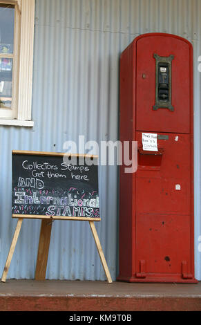 Pilgrims Rest, Mpumalanga, close-up of old postbox Banque D'Images