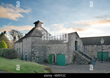 Distillerie daftmill, par cupar, Fife, en écosse L'écosse est l'une des distilleries les plus récents, à l'aide d'orge de sa propre ferme et l'eau de leur puits artésien Banque D'Images