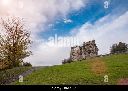 Ancienne maison de l'observatoire à Edimbourg à carltion hill Banque D'Images