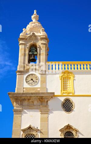 Igreja do Carmo, Faro, Algarve de l'Est, Algarve, Portugal, Europe Banque D'Images