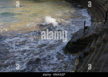 Mer océan vagues Banque D'Images