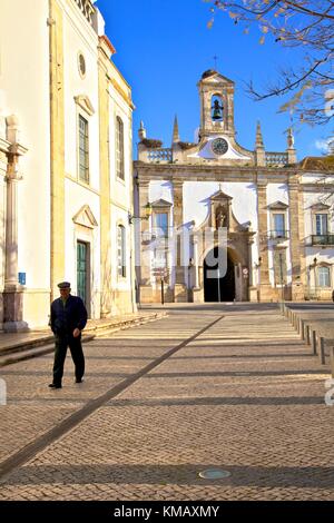 Arco da Vila, Faro, Algarve de l'Est, Algarve, Portugal, Europe Banque D'Images