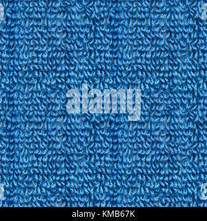 Tapis transparent texture avec longue sieste. tissu avec un pieu long bleu. motif répétitif de la structure tissulaire Banque D'Images