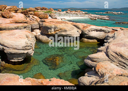 Au littoral de l'île jar dans la côte de kimberley vansittart bay Banque D'Images