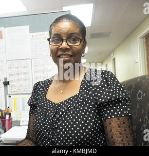 Kitty Ford, Non-Veteran étrangères coordonnateur des soins à domicile, à la William Jennings Bryan Dorn VA Medical Center, Columbia, S.C. Banque D'Images