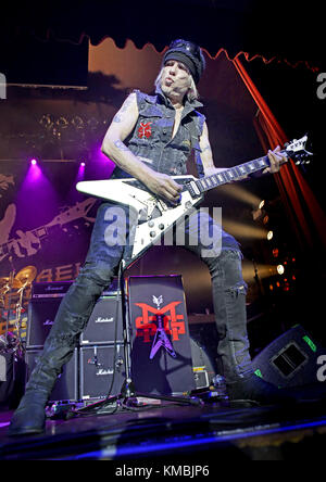 Michael Schenker Group exécutant « Michael Schenker Fest » à Manchester O2 Ritz avec: Michael Schenker Group, MSG, Michael Schenker où: Manchester, Royaume-Uni quand: 04 nov 2017 crédit: Sakura/WENN.com Banque D'Images