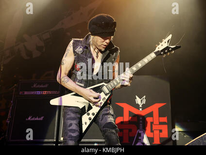 Michael Schenker Group exécutant « Michael Schenker Fest » à Manchester O2 Ritz avec: Michael Schenker Group, MSG, Michael Schenker où: Manchester, Royaume-Uni quand: 04 nov 2017 crédit: Sakura/WENN.com Banque D'Images