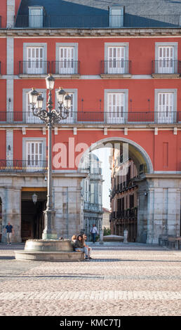 Plaza Mayor, Madrid, Espagne Banque D'Images