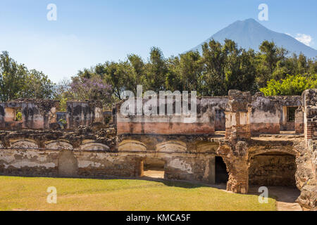 Ruines du couvent de Recollecton | Antigua | Guatemala Banque D'Images