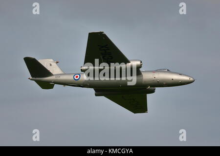 English Electric Canberra PR9 xh134 à l'air show 2014 d'abingdon, uk Banque D'Images