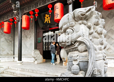 Ancienne Résidence de Li Hongzhang, Hefei, Anhui Province, China Banque D'Images