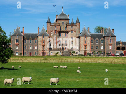 Thirlestane castle, Lauder, Berwickshire, Scottish Borders, Scotland, UK Banque D'Images