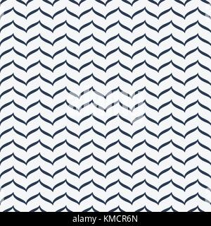 Modèle transparent avec des vagues Illustration de Vecteur