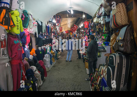 Bazar à la vieille ville de Kaleici, Antalya, Turkish riviera, Turquie Banque D'Images