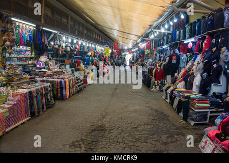 Bazar à la vieille ville de Kaleici, Antalya, Turkish riviera, Turquie Banque D'Images