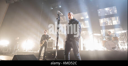 Plymouth, Royaume-Uni. 6e dec 2017. Liam Gallagher à Plymouth Pavilions sur son comme vous avez été tournée. crédit : Steve lewington/ alamy live news Banque D'Images