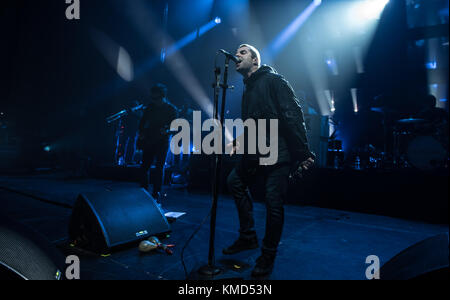 Plymouth, Royaume-Uni. 6e dec 2017. Liam Gallagher à Plymouth Pavilions sur son comme vous avez été tournée. crédit : Steve lewington/ alamy live news Banque D'Images