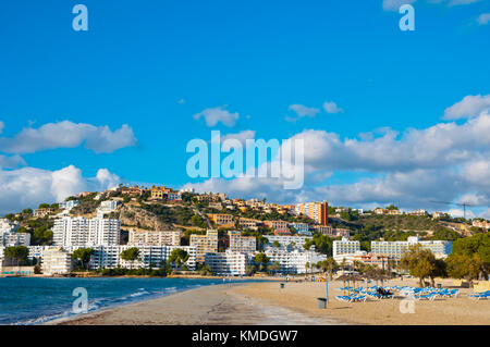 Platja de Sant Josep, Playa de Santa Ponsa, Santa Ponça, Majorque, îles Baléares, Espagne Banque D'Images