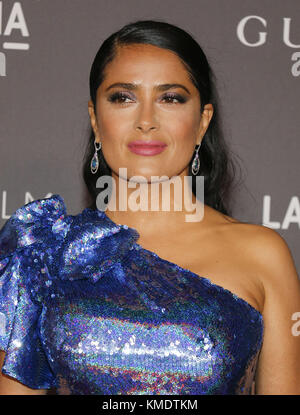 Le Gala Art + film LACMA 2017 honorant Mark Bradford et George Lucas featuring : Salma Hayek où : Los Angeles, Californie, États-Unis quand : 05 Nov 2017 crédit : Apega/WENN.com Banque D'Images