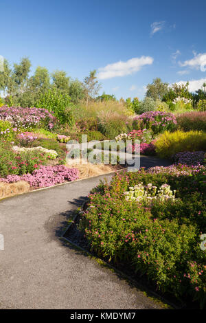Septembre 2017. Breezy genoux jardins, le grenier aux images, York, YO19 5XS, UK. Banque D'Images