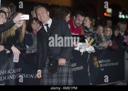 Des célébrités assistent aux British Academy Scotland Awards au Radisson Blu de Glasgow. Avec la participation des artistes : Chris Hoy où : Glasgow, Royaume-Uni quand : 05 nov. 2017 crédit : Euan Cherry/WENN.com Banque D'Images