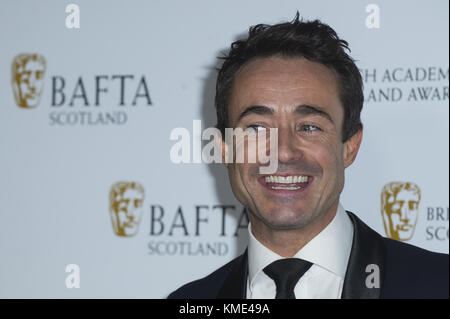 Des célébrités assistent aux British Academy Scotland Awards au Radisson Blu de Glasgow. Avec la participation des artistes : Joe McFadden où : Glasgow, Royaume-Uni quand : 05 nov. 2017 crédit : Euan Cherry/WENN.com Banque D'Images