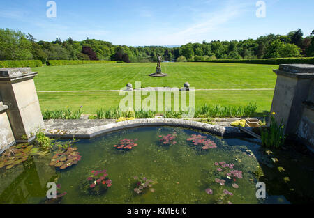 Mellerstain House & Gardens près de Kelso, Scottish Borders est la résidence de la famille du comte et comtesse de Haddington. Banque D'Images