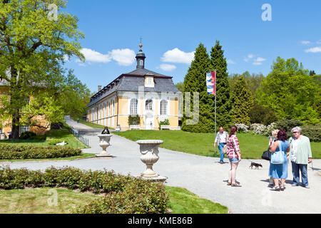 Klasicistni zamek Kozel un parc (narodni kulturni pamatka), Plzensky kraj, Ceska republika / château de Kozel, région de Pilsen, République tchèque Banque D'Images