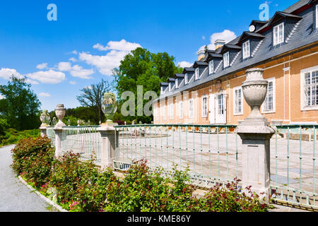 Klasicistni zamek Kozel un parc (narodni kulturni pamatka), Plzensky kraj, Ceska republika / château de Kozel, région de Pilsen, République tchèque Banque D'Images