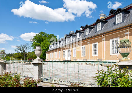 Klasicistni zamek Kozel un parc (narodni kulturni pamatka), Plzensky kraj, Ceska republika / château de Kozel, région de Pilsen, République tchèque Banque D'Images