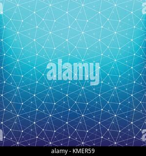 Fond abstrait géométrique avec des modèles et des points de la ligne. Illustration de Vecteur