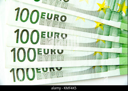 La devise de l'UE - une centaine d'euros (100 euros) © Wojciech Strozyk / Alamy Stock Photo Banque D'Images