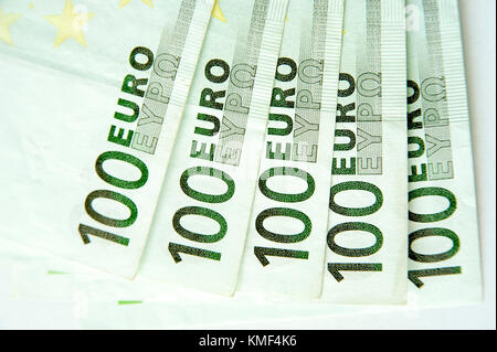 La devise de l'UE - une centaine d'euros (100 euros) © Wojciech Strozyk / Alamy Stock Photo Banque D'Images