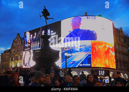 Le nouvel écran publicitaire à Piccadilly Circus, à Londres, Royaume-Uni Banque D'Images