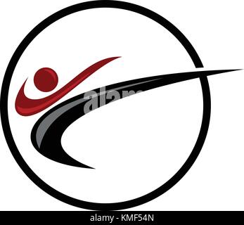 La self défense Illustration de Vecteur