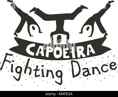 La capoeira danse de combat Illustration de Vecteur