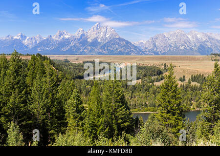Grand Tetons et Snake River, Wyoming, USA Banque D'Images