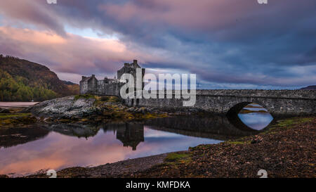 Le Château d'Eilean Donan Banque D'Images