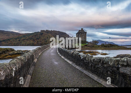 Le Château d'Eilean Donan Banque D'Images